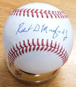 Autographed ROBERT MANFRED Official Major League Baseball