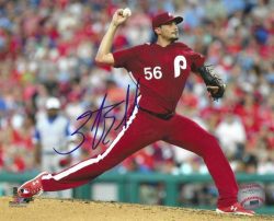 AUTOGRAPHED ZACH EFLIN 8X10 Philadelphia Phillies Photo
