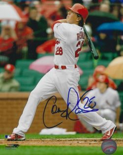 AUTOGRAPHED COLBY RASMUS 8X10 St. Louis Cardinals photo