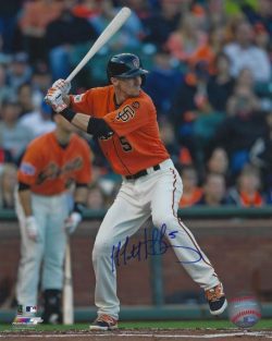 AUTOGRAPHED MATT DUFFY 8X10 San Francisco Giants Photo