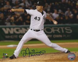 AUTOGRAPHED DAN JENNINGS 8X10 Chicago White Sox Photo