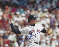 AUTOGRAPHED DANNY DARWIN 8X10 Boston Red Sox Photo