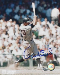 Autographed ORLANDO CEPEDA 8x10 San Francisco Giants Photo