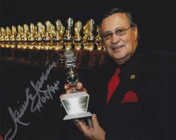 Autographed JAIME JARRIN 8X10 photo