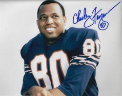 Autographed CHARLEY FERGUSON 8X10 Buffalo Bills Photo