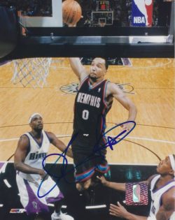 Autographed DREW GOODEN 8x10 Memphis Grizzlies Photo