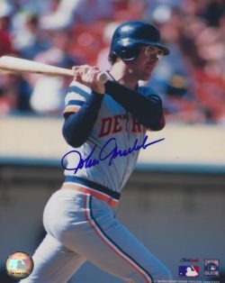 AUTOGRAPHED JOHN GRUBB 8x10 Detroit Tigers Photo