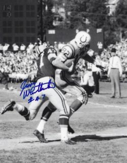 Autographed JESSE WHITTENTON 8X10 Green Bay Packers Photo