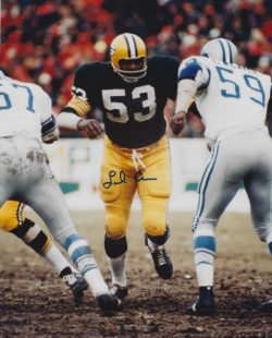 Autographed FRED CARR 8X10 Green Bay Packers Photo