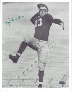 Autographed TONY CANADEO 8x10 Green Bay Packers Photo