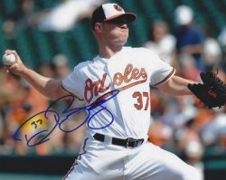 AUTOGRAPHED  DYLAN BUNDY 8X10 Baltimore Orioles Photo