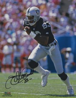 Autographed WILLIE GAULT 8x10 Oakland Raiders photo