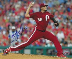 AUTOGRAPHED ZACH EFLIN 8X10 Philadelphia Phillies Photo
