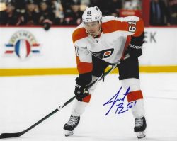 Autographed JUSTIN BRAUN Philadelphia Flyers 8x10 Photo