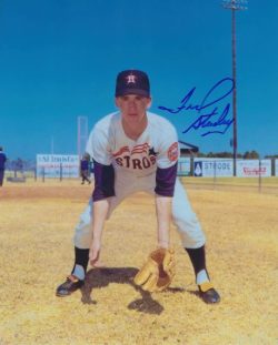 AUTOGRAPHED FRED STANLEY 8x10 Houston Astros Photo