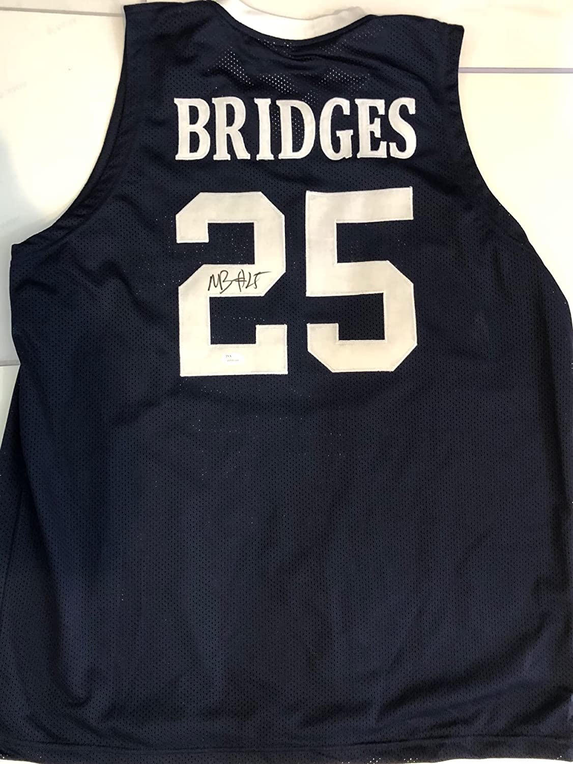 mikal bridges signed jersey