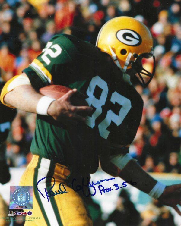Autographed PAUL COFFMAN 8x10 Green Bay Packers Photo