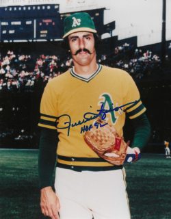 Autographed ROLLIE FINGERS "HOF 92" 8x10 Oakland A's Photo