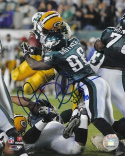 AUTOGRAPHED  OMAR GAITHER 8x10 Philadelphia Eagles Photo