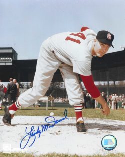 AUTOGRAPHED LINDY McDANIEL St. Louis Cardinals 8x10 Photo