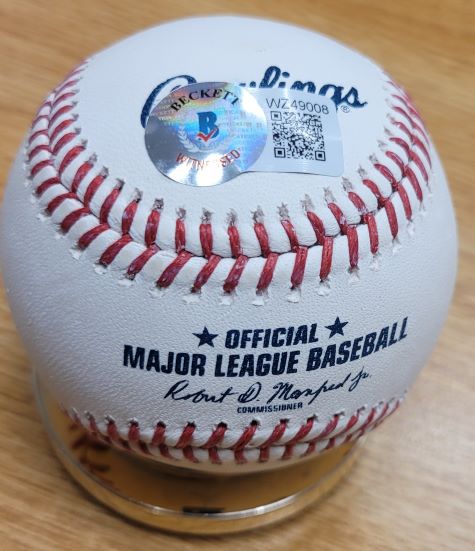 thumbnail image 2 of Manny Machado And Fernando Tatis Jr Autographed Official MLB Baseball - JSA - Xn 2 of 12