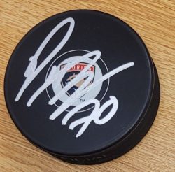 Autographed PATRIC HORNQVIST Florida Panthers Hockey Puck