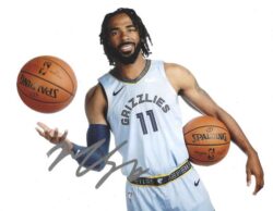 Autographed MIKE CONLEY JR 8X10 Memphis Grizzlies Photo