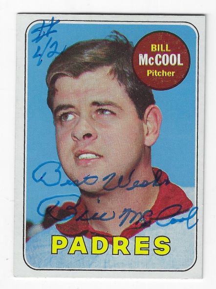 1969 Billy McCool Game Worn Inaugural Season San Diego Padres, Lot #81087