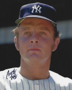 AUTOGRAPHED TERRY LEY 8X10 New York Yankees Photo