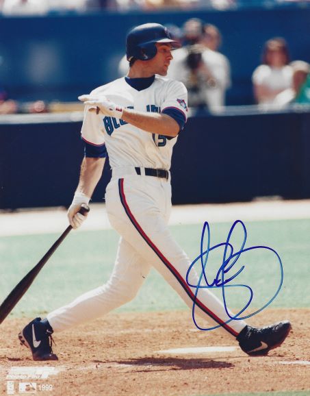 Autographed SHAWN GREEN 8x10 Toronto Blue Jays Photo - Main Line