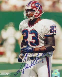Autographed ANTOWAIN SMITH 8X10 Buffalo Bills Photo