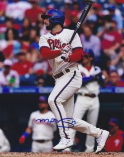AUTOGRAPHED MATT VIERLING 8X10 Philadelphia Phillies Photo