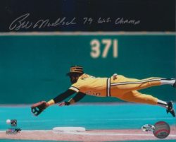 AUTOGRAPHED BILL MADLOCK 8x10 Pittsburgh Pirates Photo