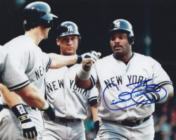 AUTOGRAPHED CECIL FIELDER 8X10 New York Yankees Photo