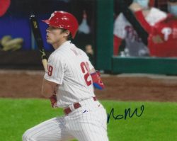 Autographed NICK MATON 8X10 Philadelphia Phillies Photo