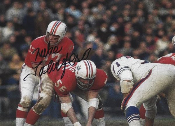 Autographed MIKE TALIAFERRO 8X10 New England Patriots photo
