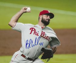 AUTOGRAPHED Brandon Workman 8X10 Philadelphia Phillies Photo