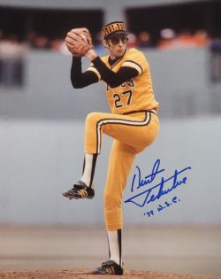 AUTOGRAPHED  KENT TEKULVE  "79 WSC" Pittsburgh Pirates 11X14 Photo