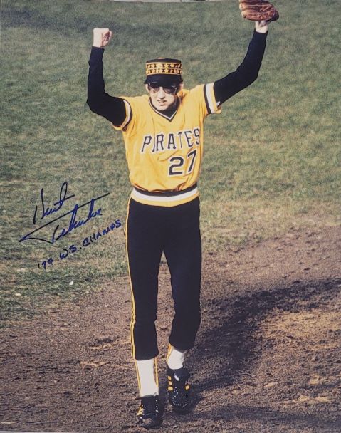 AUTOGRAPHED KENT TEKULVE Pittsburgh Pirates 11X14 Photo - Main Line  Autographs