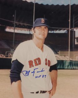 Autographed CARL YASTRZEMSKI "HOF 89" Boston Red Sox 11x14  with JSA COA