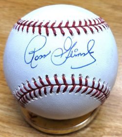 Autographed ROSS GRIMSLEY Official Major League Baseball