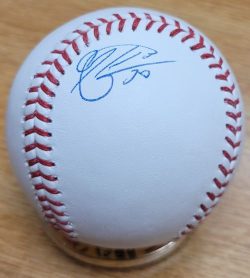 Autographed HECTOR NERIS Official 2022 World Series Major League Baseball