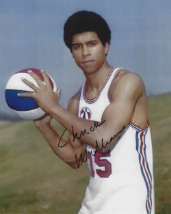 Autographed Chuck Williams Pittsburgh Condors ABA 8X10  Photo