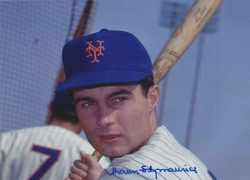 AUTOGRAPHED SHAUN FITZMAURICE 8X10 New York Mets photo