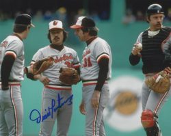 AUTOGRAPHED DENNIS MARTINEZ 8x10 Baltimore Orioles Photo