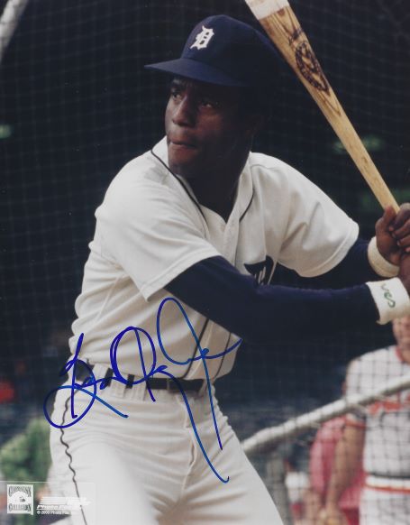 AUTOGRAPHED BEN OGLIVIE 8x10 Detroit Tigers Photo - Main Line Autographs