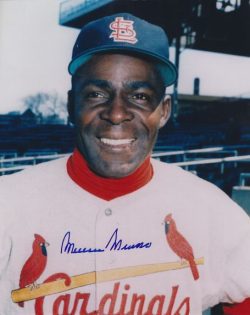 AUTOGRAPHED  MINNIE MINOSO 8x10 St. Louis Cardinals photo