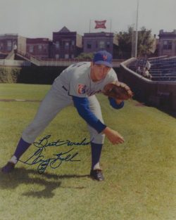 AUTOGRAPHED GARY KROLL 8X10 New York Mets Photo