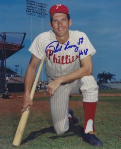 AUTOGRAPHED PHIL LINZ 8x10 Philadelphia Phillies Photo