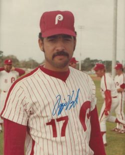 AUTOGRAPHED OZZIE VIRGIL JR 8x10 Philadelphia Phillies Photo